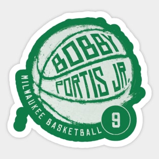 Bobby Portis Jr. Milwaukee Basketball Sticker